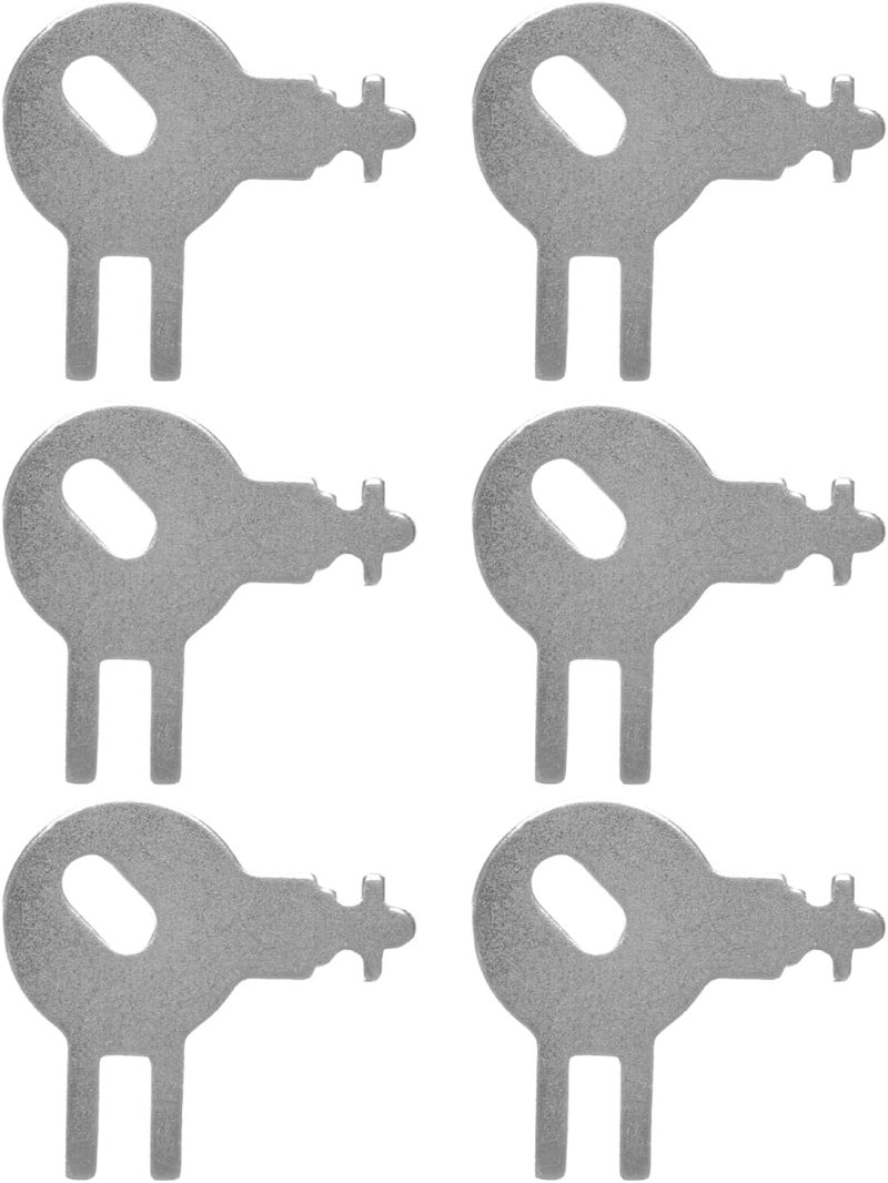 MZCTD (6PCS) KeyPower Dispenser Key Compatible with Tork Paper Towel Dispenser, Von Drehle and Palmer Fixtures, Compatible Models 70WM1, 83TR, 87T and More – Paper Towel and Soap Dispenser Replacement Key - Image 1